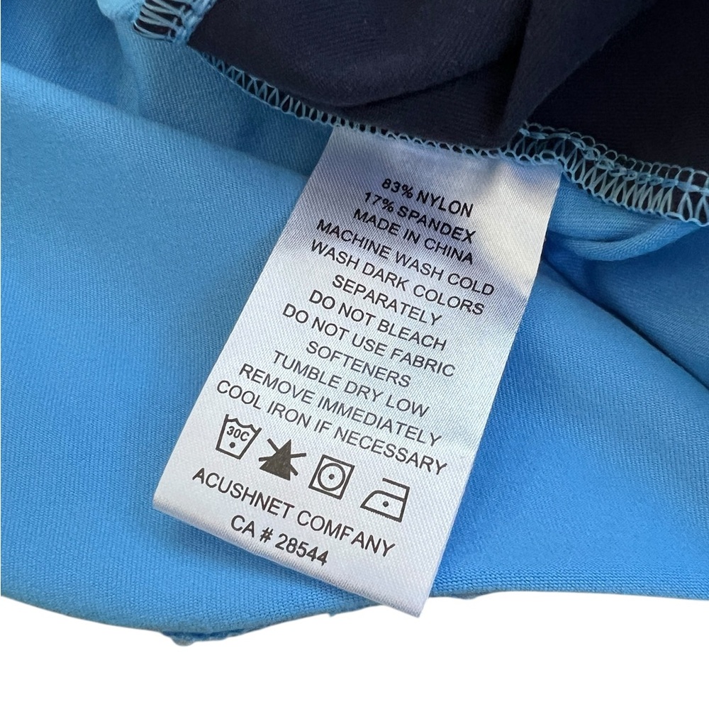 Footjoy Blue Quarter-Zip Pullover - Picture 8 of 11